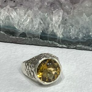 Anillo de Citrino